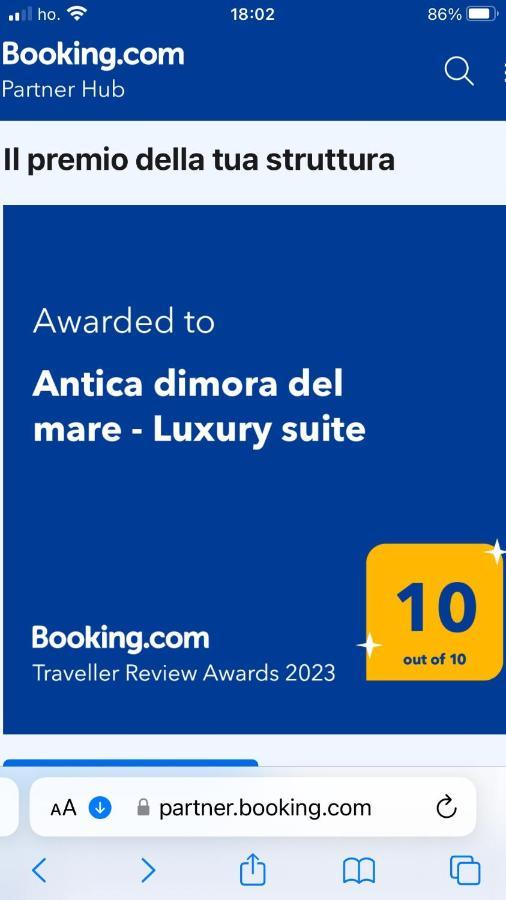 Antica Dimora Del Mare - Luxury Suite Diamante Zewnętrze zdjęcie